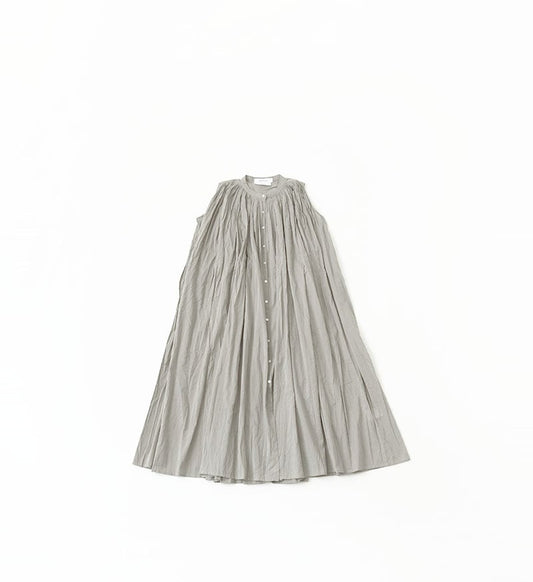 ST-098L Sleeveless Gather Blouse *Long